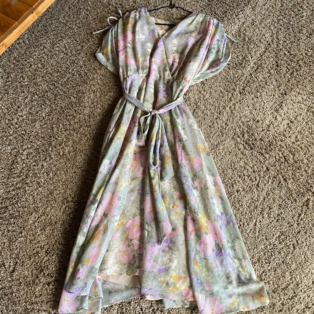 1979 vintage party dress Miss Elliette size 12. Excellent condition